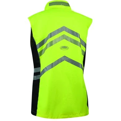 Weatherbeeta Bodywarmer Reflective HiVis Lichtgewicht Waterproof Voor Kinderen Geel 4 Weatherbeeta Bodywarmer Reflective HiVis Lichtgewicht Waterproof Voor Kinderen Geel - Afbeelding 2