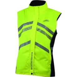 Weatherbeeta Bodywarmer Reflective HiVis Lichtgewicht Waterproof Geel