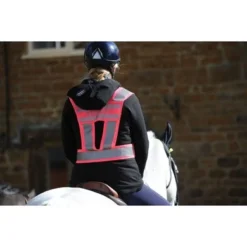 Weatherbeeta Veiligheidsharnas Reflective HiVis Roze -Aanbiedingen Ruiter Set Winkel wb 1005270002 wb harness hiviz lifestyle.71036d 1