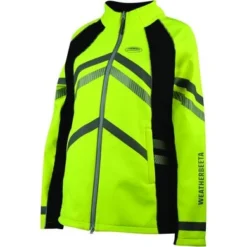 Weatherbeeta Jas Reflective HiVis Softshell Fleece Gevoerd Geel