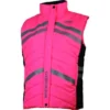 Weatherbeeta Bodywarmer Reflective HiVis Gewatteerd Voor Kinderen Roze