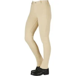 Saxon Rijbroek Warm Up Cotton II Beige