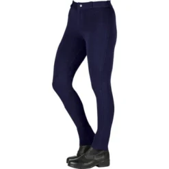 Saxon Rijbroek Warm Up Cotton II Navy